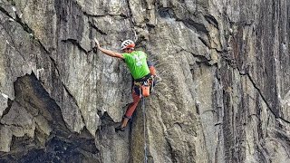 Climbing Falesia Il Cinzanino Freddy Mercury 7A 4KUHD [upl. by Baten]