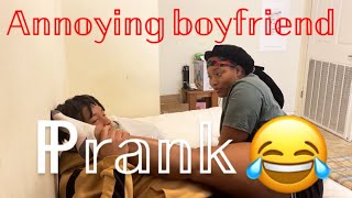 ANNOYING MY BOYFRIEND PRANK TO GET HIS REACTION MUST WATCH😂😂😂 [upl. by Bremer50]