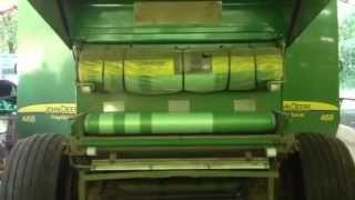 John Deere 468 Baler Review part 3 of 3 [upl. by Allegna265]