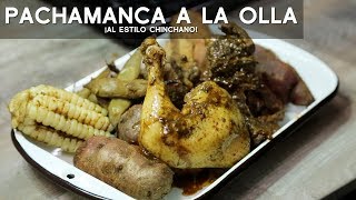 PACHAMANCA A LA OLLA  COMIDA PERUANA  RECETA DE ACOMERPE [upl. by Karlyn]