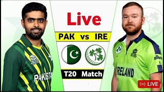 pak vs ireland live score t20 series pak is under pressure [upl. by Mullac966]