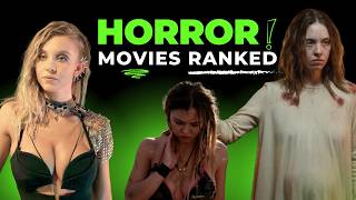 Sydney Sweeney  Every Horror Movie Ranked [upl. by Sherrer879]