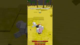 always noobs 😭 roblox tsb thestrongestbattlegrounds strongestbattlegrounds fyp [upl. by Oznol]