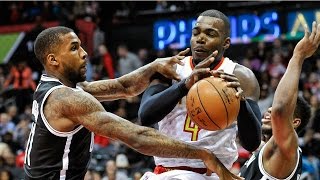 Hawks LIVE To Go Millsap leads Hawks past Nets [upl. by Alvie338]