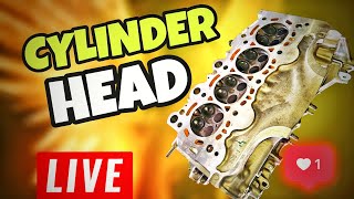 NEW CYLINDER HEAD REPAIR IN LIVE [upl. by Asyle589]