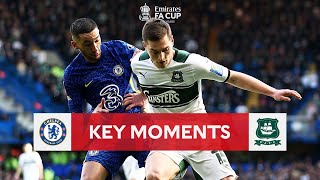 Chelsea v Plymouth Argyle  Key Moments  Fourth Round  Emirates FA Cup 202122 [upl. by Ainav]