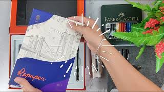 A Faber Castell Limited Edition Repaper Tablet Unboxing [upl. by Ledah]