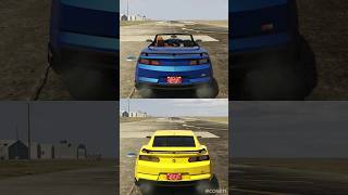 GTA ONLINE  VIGERO ZX CONVERTIBLE VS VIGERO ZX shorts [upl. by Boehike]