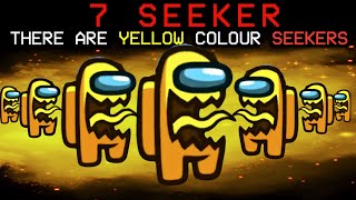 Among Us NEW Hide n Seek 7 YellowSeekers VersionMode Gameplay amp Funny Moments [upl. by Naggem]