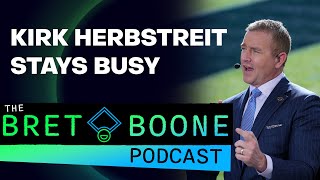 Kirk Herbstreit Joins The Show  The Bret Boone Podcast [upl. by Keifer836]