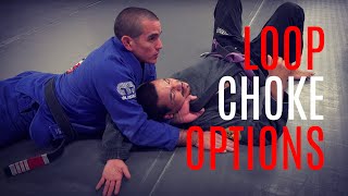 Loop Choke Options  Brazilian Jiu Jitsu  CVBJJ Online [upl. by Adelle]