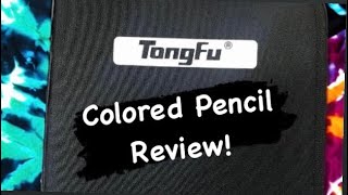 Tong Fu Pencil Review  Budget Pencils  Swatch  Adult Coloring [upl. by Aivat]