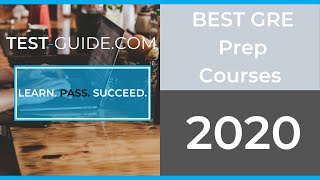 Best GRE Prep Courses  2020 [upl. by Mlehliw]