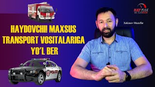 YHQ 6Bolim Maxsus transport vositalarining imtiyozlari 2529 bandlar [upl. by Meador]