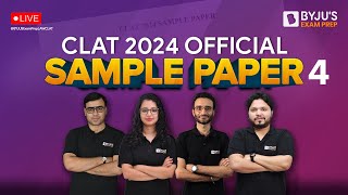 🔥 CLAT 2024 Sample Paper 4 🔥  Detailed Analysis and Discussion  CLAT 2024 Preparation [upl. by Esta903]