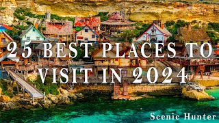 25 Best Countries To Visit In 2024  Travel Guide 2024 [upl. by Garrek258]