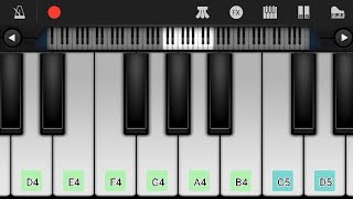 SHADMANI SONG PERFECT PIANO EASY TUTORIAL [upl. by Rosalinda]