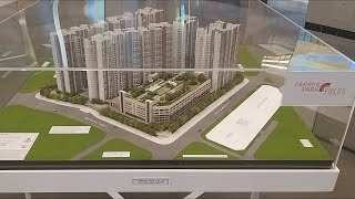 Farrer Park Fields KallangWhampoa February 2023 BTO 3D Model [upl. by Tiraj353]