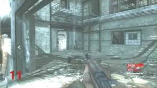 Cod 5  Der Riese Pack A Punch Upgraded M1A1 Carbine Increased Damage and Automatic [upl. by Sosthina378]