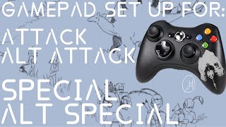 Gamepad settings for ALT attack and ALT specialsecondary attack [upl. by Atinus]