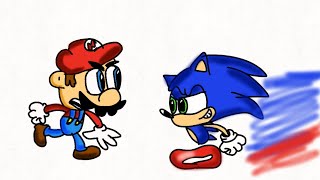 Mario vs Sonic [upl. by Gilbertine488]