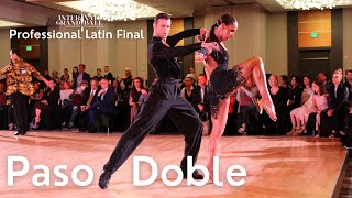 Open Professional Latin Final  Paso Doble  International Grand Ball 2022 [upl. by Ennaeel]