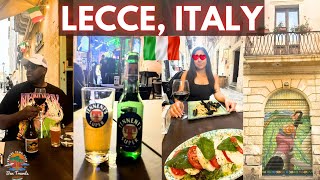 Date Night With a Beautiful Woman In Lecce Italy  Italian Wine  Southern Italian Cuisine 🇮🇹 [upl. by Ahsenrad278]