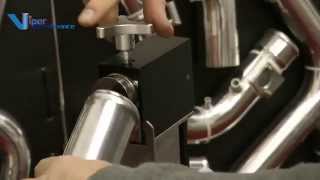 Tube Roll beading machine Demonstration Video [upl. by Ecienaj]