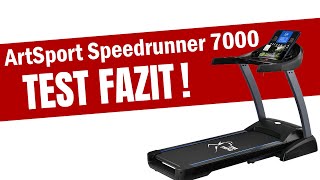 ArtSport Speedrunner 7000 Laufband TEST 2024  Lohnt sich der Kauf [upl. by Anihc963]