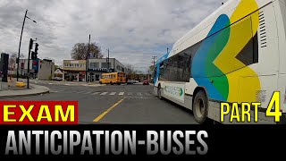 Anticipation at the driving exam – Part 4 School buses and city buses [upl. by Wight697]