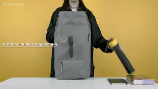 Огляд міського рюкзака Rains Rolltop Rucksack [upl. by Nahtan]