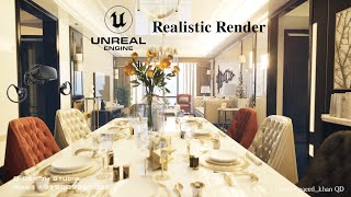 Unreal Engine Realistic Render Unreal Engine 5 Interior unrealengine5 unrealengine unreal [upl. by Tiphany]