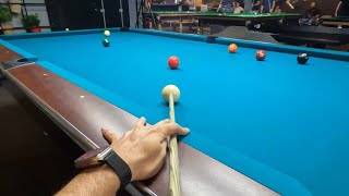 pool Headcam pov amp Table View Cue Ball Control asmr satisfying videos gopro [upl. by Bradleigh]