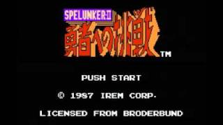 Spelunker II  Yuushahe no Chousen NES Music  Game Over [upl. by Grieve]