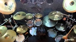 Lennon Drum Cover  Anika Nilles  Alter Ego [upl. by Meer]