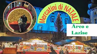 Mercatini di Natale a Lazise e Arco [upl. by Noir]