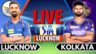 IPL 2024 Live KKR vs LSG Live Match  IPL Live Score amp Commentary  Kolkata vs Lucknow  Innings 2 [upl. by Anillek]