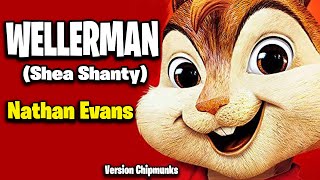 Wellerman Sea Shanty  Alvin and the Chipmunks Song  Lyric Video [upl. by Darell579]