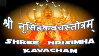 Nrisimha Kavacham  Mantra Cure For All Problems Sanskrit Text amp Lyrics  Prahlad Kritam [upl. by Sgninnej]