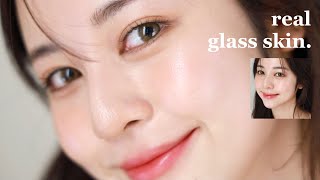 glass skin makeup amp skincare ลุคผิวกระจก ฉ่ำๆสไตล์เกาหลี สวยเหมือนถ่ายโฆษณา ✨  Babyjingko [upl. by Brantley]