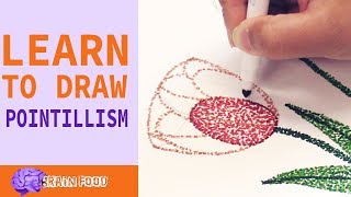 Learn to Draw in the Style of Pointillism [upl. by Ednalrym702]