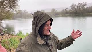 Vallee lakes france march 2024 carp fishing [upl. by Brownley]