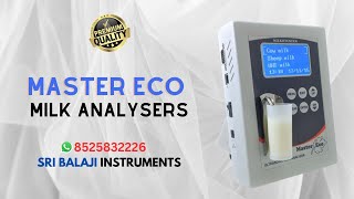 Master Eco Milk Analyser [upl. by Ltney]