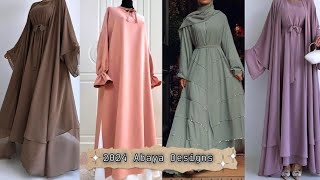 Latest abaya Designs 2024  Dubai abaya Designs  Maxi abaya Designs  asthetic modestfashion [upl. by Yniar616]