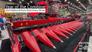 Year of the Combine 2024 National Farm Machinery Show [upl. by Atsilac209]