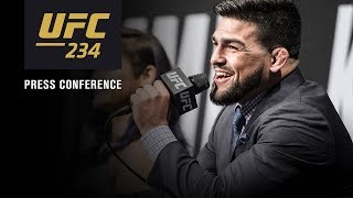 UFC 234 Prefight Press Conference [upl. by Chemarin]