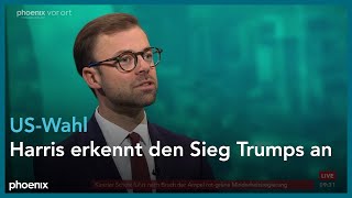 Hendrik Ohnesorge zum Ergebnis der USWahl am 071124 [upl. by Libna]