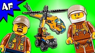 Lego City Jungle CARGO HELICOPTER 60158 Speed Build [upl. by Tallbott]