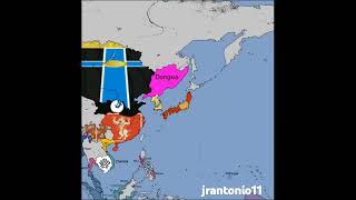 Evolução da Ásia Oriental parte 1 10031457history shortvideo map asia [upl. by Pironi]