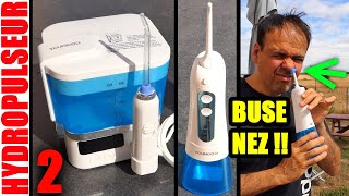 HYDROPULSEUR YOUNGDO 300ML amp 600ML sans fils VS papier LIDL NEVADENT NMD 37 B4 Water Jet Flosser [upl. by Eahsat]